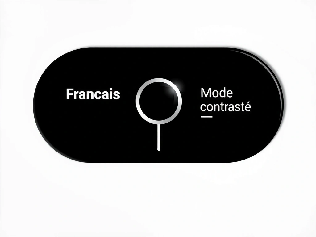 Composant d'interface pour les préférences